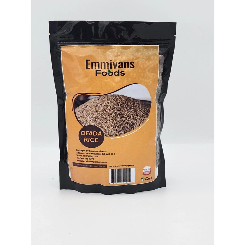 Emmivans Ofada Brown Rice, Nigerian Local Rice, 2lb