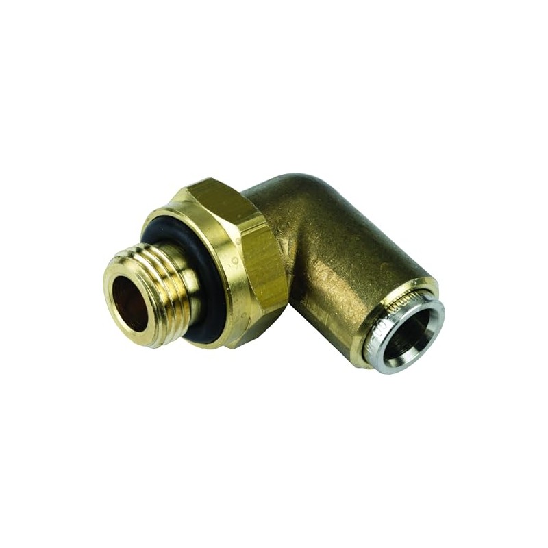 Brass Elbow Studs Metric Push-in Air Brake M22X1.5, 12MM Pack