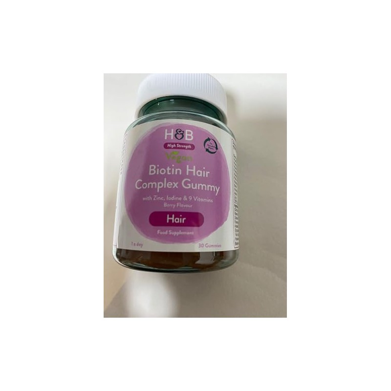 Holland & Barrett Vegan Biotin Hair Complex 30 Gummies