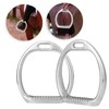 Cyrank Pair of Lightweight Aluminium Stirrups for Equestrian