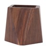 Cooking Utensil Container Smoothing Stable Large Capacity Simple Wooden Pen