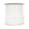 3 Strand Twisted Polyester Rope – Comes in White –