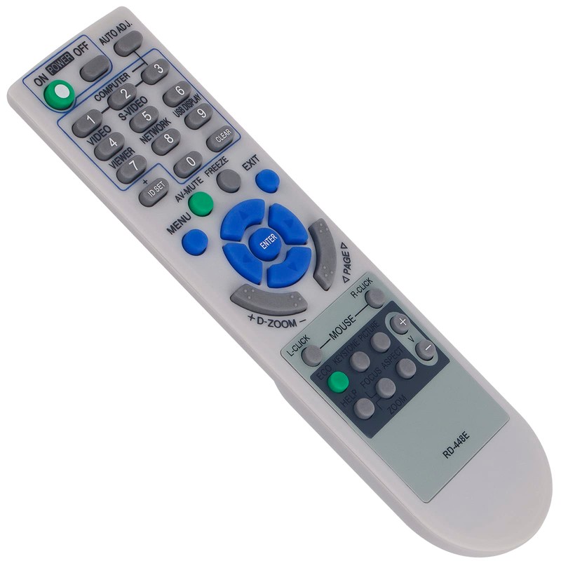 Allimity Replacement Remote RD-448E fit for NEC Projector NP Series