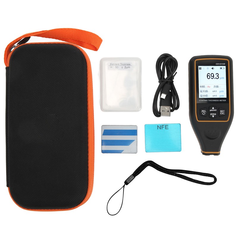 Coating Thickness Gauge High Accuracy Paint Film Meter Automotive Paint