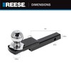 Reese Towpower 7043000 Interlock Trailer Hitch Ball Mount Starter Kit,