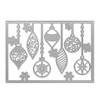 Christmas Lantern Frame Snowflake Cutting Dies Stencil Metal Template Molds,