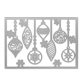 Christmas Lantern Frame Snowflake Cutting Dies Stencil Metal Template Molds, Embossing Tool Die Cuts for Card Making Album Paper Scrapbooking DIY Décor Dies Craft (Lantern Frame)