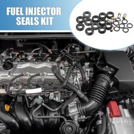 A ABSOPRO Fuel Injector O Rings Seals with Filter for Toyota Celica (Set of 6)