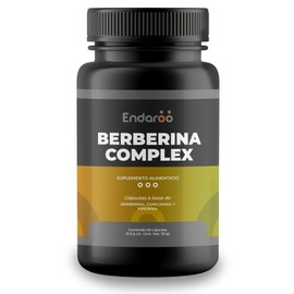 Berberina Complex | Berberina, Curcuma y Piperina | Suplemento Alimenticio de Origen Natural | Fórmula Herbal Funcional | Bienestar Metabólico y Rutina de Equilibrio Diario | Sin Aditivos