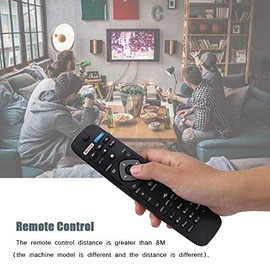 ASHATA Mandos a Distancia Universal para TV, Control Remoto Smart TV para 32PFL4902 / F7 / 40PFL4901 / 43PFL4901
