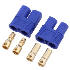 Hobbypark 5 Sets EC3 Connector 3.5mm Gold Bullet Banana Plug Female Male RC ESC LIPO Battery Electric Motor Airplane Quadcopter Parts DIY