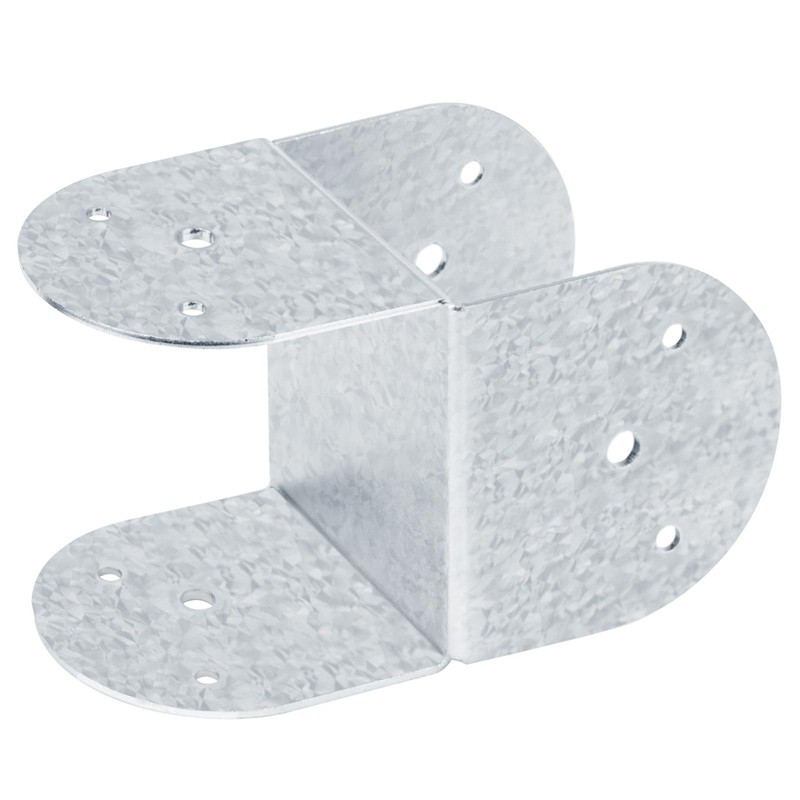 GBGS 4 Pcs 4x4 Post Caps Tie Bracket,14 Gauge Post