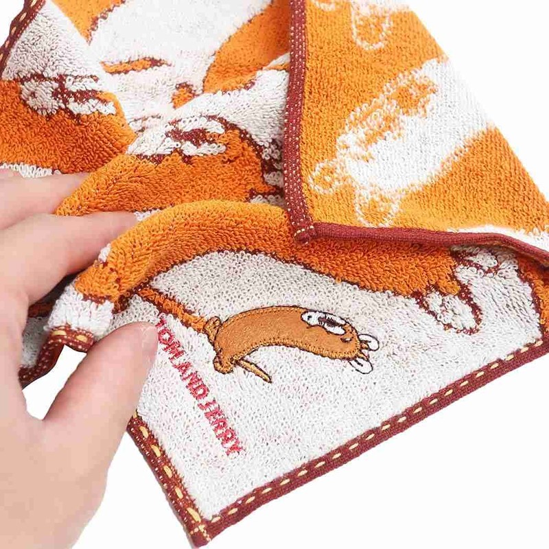 Marushin 4105011200 Mini Towel, Tom & Jerry Escape Pattern, Tom