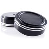 Hifi Lab Solid Aluminium Legs 44X17 Black Aluminium Portable Audio
