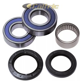Caltric Rear Wheel Ball Bearings Seals Kit for Yamaha R1 YZF-R1 2000 2001