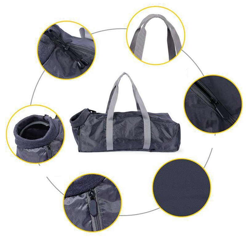 Cat Carrier Bag with Durable Handle Adjustable Neck Zipper Closure