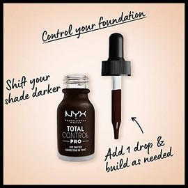 NYX PROFESSIONAL MAKEUP Base de maquillaje total control pro hue shifter dark