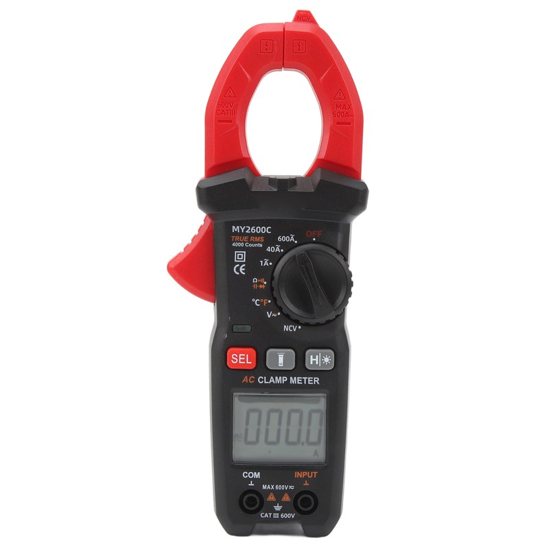 Digital Clamp Meter Multifunctional AC DC Voltmeter Smart Auto NCV