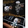 Record Player Car Air Freshener Vent Clip with 15 Refill