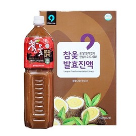 Okkane 옻가네 참옻발효진액 1500ml x 2병 Oak Tree Pure Oak Fermented Essence 1500ml x 2 Bottles