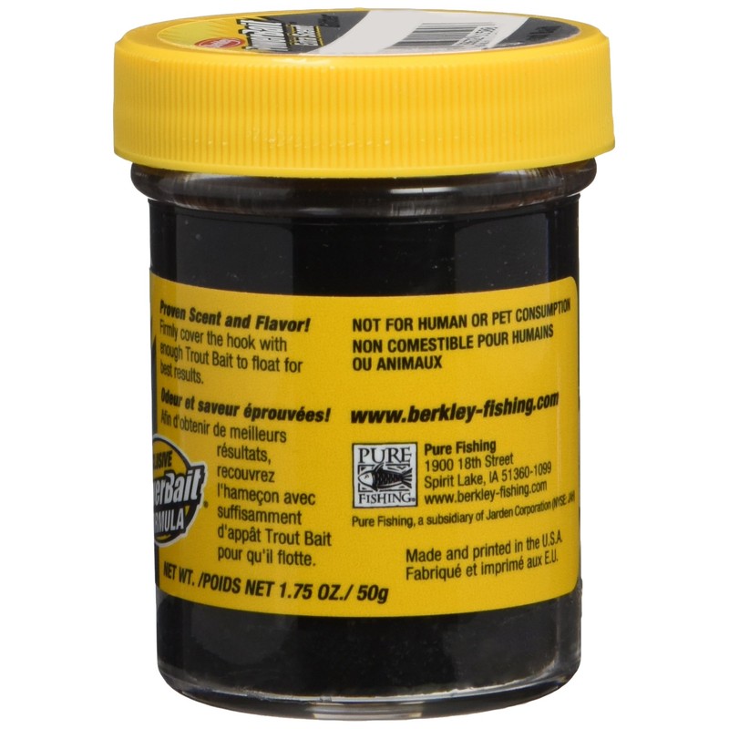 Berkley Powerbait Select Glitter Troutbait - Black Pearl, 50 g