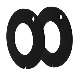 CHILDWEET 1pair Rv Toilet Ring Seal Kit Gasket for Camper Toilet Easy Installation Prevents Water Leakage Essential Rv Accessory