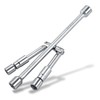 CARTMAN 14 Inch Universal Folding Lug Wrench 4 Way Tire
