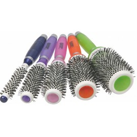 Professional ceramic round brush set.