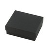 Cufflink Black Vibrant Holder Display Box Gift Adornment Jewellery Presentation