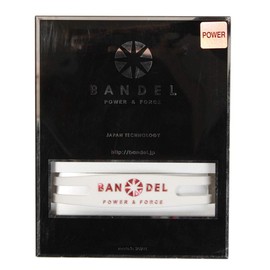 Father's Day Gift Bandel Bracelet (White x Pink) Large Size (7.5 inches) 4580094434456