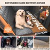 PROZAR Dog Car Seat Cover for Back Seat Hard Bottom