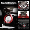 TOMALL Car Push Start Button Cover Universal for Car Motorcycle