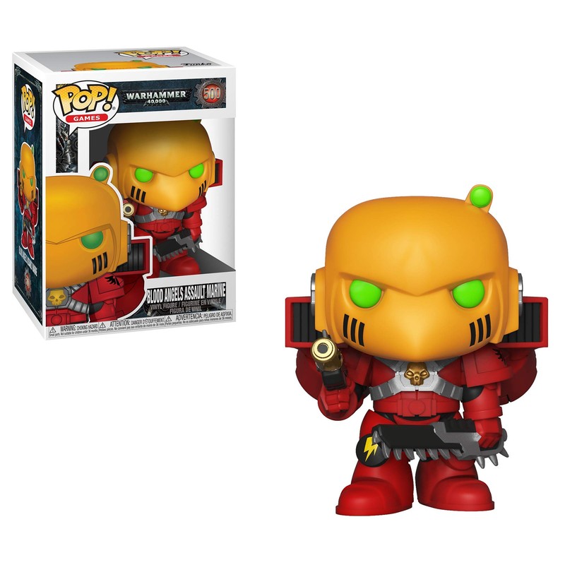 Funko POP! Games: Warhammer 40,000 - Blood Angels Assault Marine