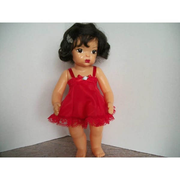 Unbranded FLARED PETTICOAT FOR 16" TERRI LEE DOLL(RED NYLON)