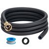 ZY-hosetube 16FT Dehumidifier Drain Hose with 3/4” FHT Brass Rustproof