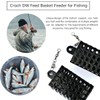 AIMALL 3-Piece Stainless Steel Fishing Bait Cage, Durable Round and