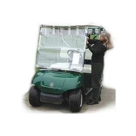 Portable Golf Cart Windshield 20 Gauge Clear PVC (Assembles and Removes in Seconds!)