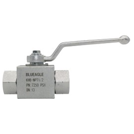 Blueagle Hydraulic High Pressure Ball Valve 1/2'' NPT 7250PSI Hydraulic Valve Shut-Off KHB Hydraulic Ball Valve