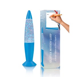 Vanful - Lámpara de movimiento con purpurina con 7 colores que cambian para adultos y niños, lámparas LED azules con copos de nieve brillantes hermosas para el hogar y fiesta, Navidad, decoración del