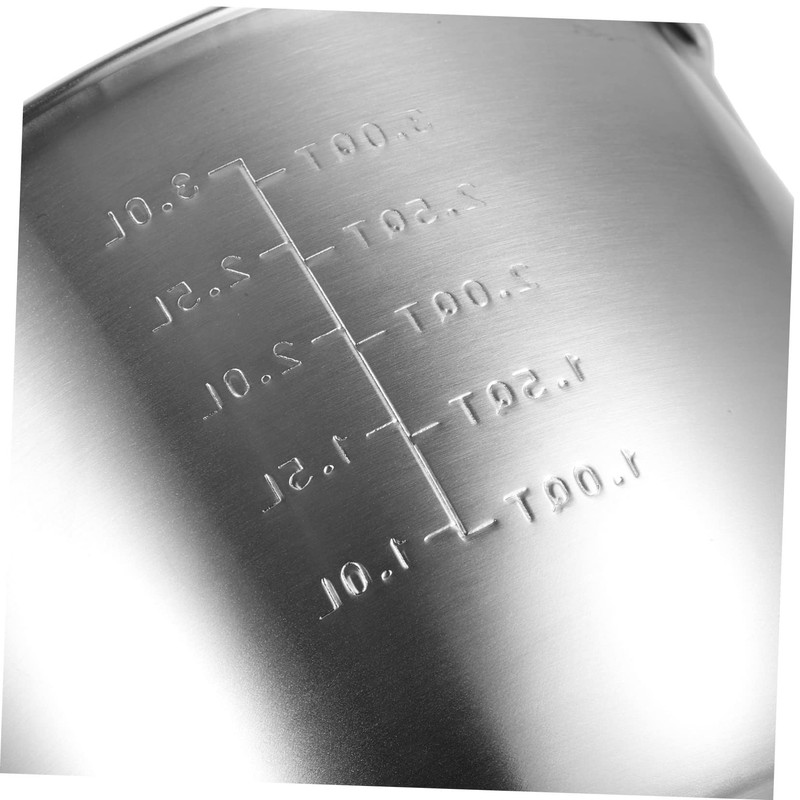 GRIRIW 1 Set Deep Mixing Bowl Stainless Steel Mixing Container