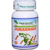 Planet Ayurveda Punarnava, 500mg Veg Capsules - 2 Bottles