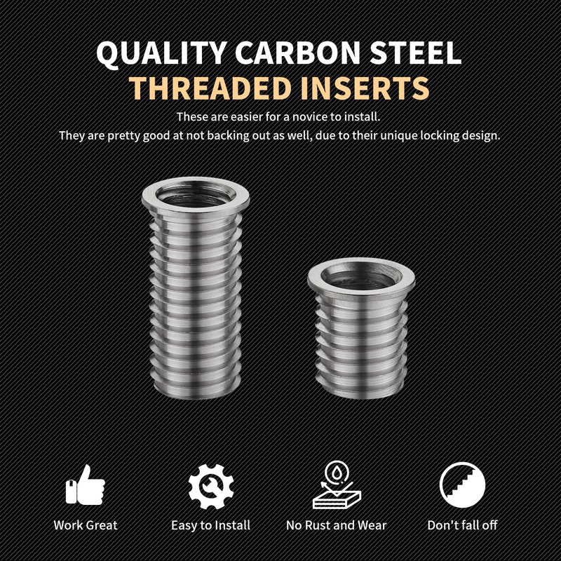 SENNMONN Thread Repair Inserts M11X2.0X28.2MM Insert Qty 10 Stainless Steel