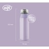 alfi Element Bottle 600 ml, Purple Lavender Pastel Matt, Lightweight