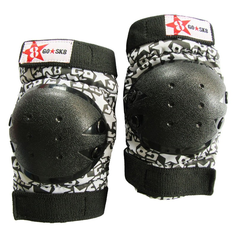 GOSK8 Protector 3 Piece Set Black/Red XS