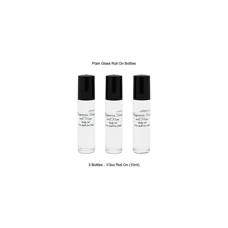 Strawberry Vanilla Fragrance Oil - 3 Bottles 0.33 Fl Oz