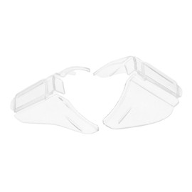 BUGUUYO 2pcs Safety Goggles Side Shields for Glasses Eye Protection Retainer for Lab Construction Hospital Safety Eyewear Retainers