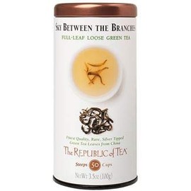 The Republic of Tea Sky Between The Branches Full-Leaf Green Tea, 3.5 Ounces / 50-60 Cups (Refill Bag)