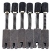 6 Pcs Headless Electric Guitar Bridge Saddle Precise Pitch Adjustment