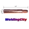 WeldingCity MIG Welding Gun Accessory Kit (.035") Contact Tip-Gas Nozzle-Gas