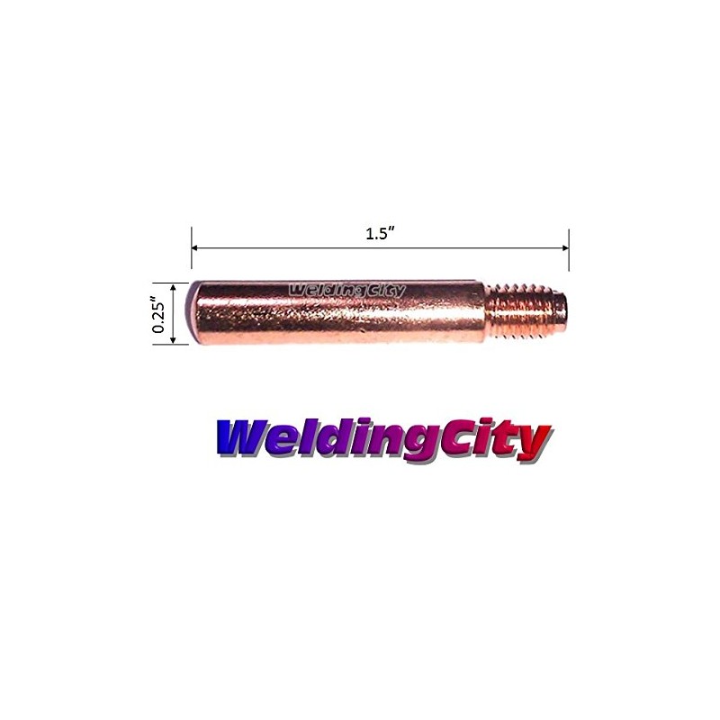 WeldingCity MIG Welding Gun Accessory Kit (.035") Contact Tip-Gas Nozzle-Gas